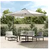 Image de Parasol de Jardin en Porte-à-faux, Pare-soleil de Patio, Abri de Soleil, Parasol Suspendu avec Manivelle Terrasse 42199