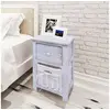 Image de Table de chevet Bois Blanc