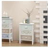 Image de Armoire de rangement en style français 3 tiroirs Bois