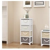 Image de Armoire de rangement 4 tiroirs Bois