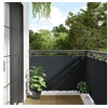 Image de Ecran de Balcon Tissu Oxford Anthracite Brise-vue Pare-vue Brise Vent 42327