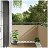 Image de Balkonscherm Oxford textiel 90x600 cm beige42335