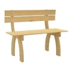 Image de Banc de jardin 150 cm Bois de pin imprégné