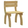 Image de Chaise exterieur non pliable H. 86 cm en bois