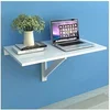 Image de Table murale rabattable 100 x 60 cm Blanc