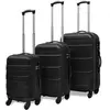 Image de Ensemble Valise rigide de trois pièces noir