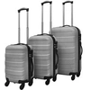 Image de Jeu de valises rigides 3 pièces Argenté