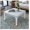 Image de Table basse 80 x 80 x 42 cm Laquée Blanc