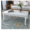 Image de Table basse 115x65x42 cm Blanc brillant