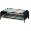 Image de Table basse pour salon Bois de récupération massif Meuble de rangement 243285
