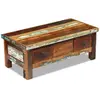 Image de Table basse à tiroirs 90 x 45 x 35 cm Bois de récupération