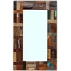 Image de Miroir Bois de récupération massif 80 x 50 cm