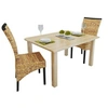 Image de 2x Chaise Salle à Manger Abaca Marron Chaise de cuisine Chaise à Manger