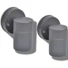 Image de 2 x la Cour Lampe d'extérieur Lampe murale extérieure lampe lampe d'extérieur en acier inoxydable