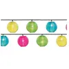 Image de Guirlande lanternes chinoises 20 LEDs Multicolore -