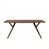 Image de Table a manger fixe sans tiroir 6 personnes en mdf 180 x 180 x 74 cm