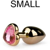 Image de Plug bijou Or en coeur - Small 6.3 x 2.6 cm or