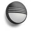 Image de Applique ronde extérieur Yarrow LED IP44 H21 cm - Inox