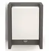 Image de Applique murale - - Arbour - Lumiere blanche chaude - Avec capteur - Large - IP44