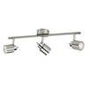 Image de Plafonnier ajustable - 3 spots - GU10 - métal - 93502