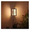 Image de Philips Lighting 915005842101 White and Color Ambiance Impress, Applique Basse Tension Noire, Aluminium