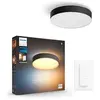 Image de White Ambiance Plafonnier Enrave Medium, Noir