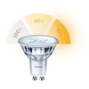 Image de Ampoule LED Flamme 3 intensités Sceneswitch Claire E14 40W