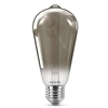 Image de Ampoule LED Non dimmable - Verre smocky - E27 - 11W - Blanc Chaud
