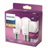 Image de ampoule LED Equivalent100W E27 Blanc chaud non dimmable, verre, lot de 2
