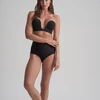 Image de Bye Bra Soutien-gorge bandeau adhésif dos nu et décolleté plongeant Noir Bye Bra D