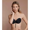 Image de Bye Bra Soutien-gorge bandeau adhésif dos nu Noir Bye Bra A