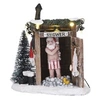 Image de Village de Noël miniature Luville Luville Originals Blanc Plastique H11xl8.5xL10cm