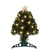Image de Sapin de Noël artificiel Mercury Blanc chaud Verre H45xl25xL25cm