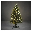 Image de Sapin de Noël artificiel illuminé Mercury Blanc chaud Fibre de verre H90xl40xL40cm