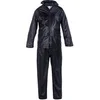 Image de Ensemble de pluie veste et pantalon double enduction PVC bleu marine TL - RNDB-L