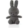 Image de Doudou Miffy Velours côtelé Bon Ton Toys 23 cm Gris TU BT24182206