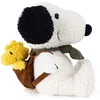 Image de Peluche Snoopy avec Woodstock dans son sac a dos