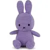 Image de Peluche velours côtelé Bon Ton Toys Miffy Eco Violet 23 cm BT24182665