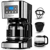 Image de - Darcy - Cafetière 0% BPA. 950W, 1,5L. Programmable 24h, maintien au chaud 40min. Option café fort. Auto-nettoyante.