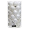 Image de Lot de 37 boules EDM - esprit de Noël - Blanc - 72011
