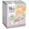 Image de Guirlande scintillante EDM - esprit de Noël - lumière blanche chaude - 96 ampoules LED - 7 m - 72080