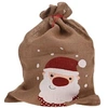Image de Toile de jute sac de noel, 70 cm