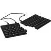 Image de R-Go Split Clavier Ergonomique, AZERTY (BE), noir, filaire