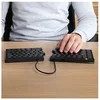 Image de R-Go Clavier Ergonomique Split break - Clavier - avec indicateur de rupture intégré - sans fil - Bluetooth 5.0 - QWERTZ - Allemand - noir