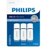 Image de Lot de 3 clés USB FM32FD70E/00 Edition Snow 2.0 32 Go Blanc et gris