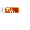 Image de Snow series fm12fd05b/00 128go usb 2. 0 memory stick orange