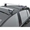 Image de Jeu de barres de toit Twinny Load Aluminium A38 compatible avec Hyundai/Kia modèles divers (pour voitures sans barres longitudinales d'origine) en occasion ou reconditionné