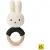 Image de Hochet Miffy Teether Eco-Cotton Just Dutch Noir TU JDT1581