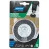 Image de Brosse abrasive circulaire Acier ondulé 75 mm queue hexagonale 6 mm pour perceuse