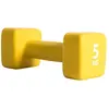 Image de Haltère Pure2Improve neoprene 5Kg Jaune TU P2I201430